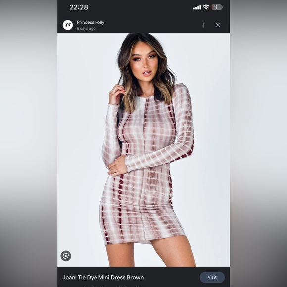 Princess Polly Joani dress size 2 - Picture 1 of 3